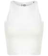 SK106 SF Clothing Ladies Cropped Top White colour image